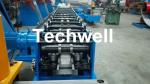 Galvanized Stainless Steel C Channel Roll Forming Machine By PANASONIC PLC