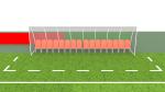 Substitute Soccer Team Bench Shelters For School Park Stadium