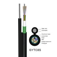 Buy cheap 36 Cores Self Support Armoured Network Cable GYTC8Sfiber optic cable for outdoor product