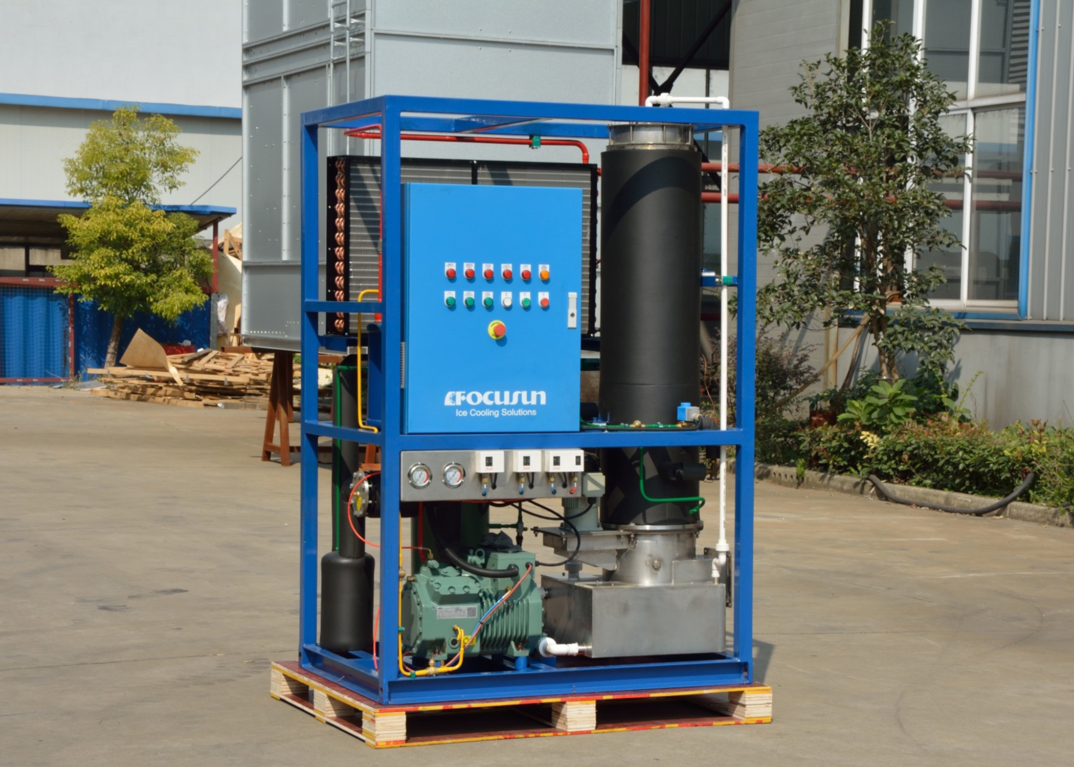 Stainless Steel Tube Ice Maker for Refreshing Beverages Focusun's Specialty