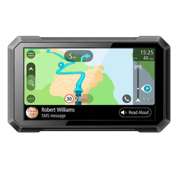 Buy cheap 1000MAH AHD720P Motorcycle GPS Navigator 7'' Bluetooth 16GB ROM 1.5GHz from wholesalers