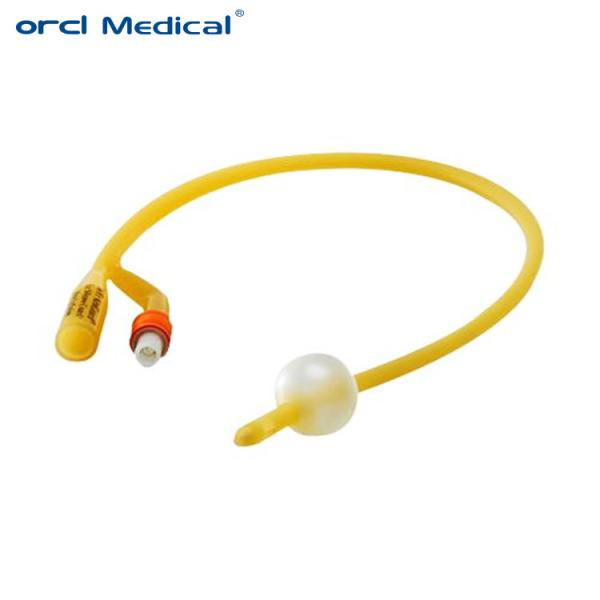 Buy cheap Orcl Male Child External Sterile Latex Foley Balloon Catheter 2 Way 3 Way from wholesalers