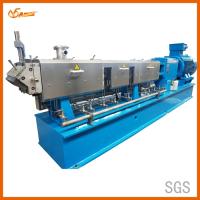 Buy cheap Blue Granulating Compounding Twin Screw Extruder Machine ISO9001 Certification product