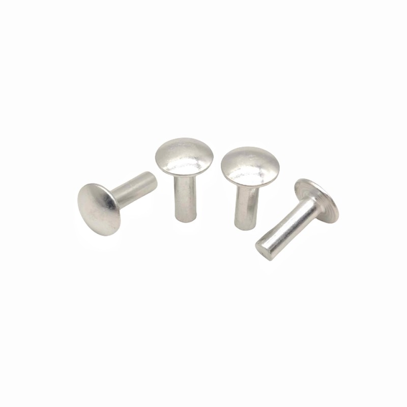 Manufacturers Supply Flat Head Rivets Aluminum Rivets Solid Rivets And Flat Round Head Rivets