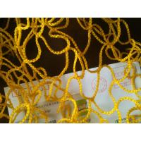 Buy cheap Yellow HDPE Monofilament Fishing Nets PES Yarn For Trawl / Purse Seine Nets product