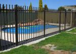 Anti Corrosion Pool Security Fence , 2100x2400mm Galvanized Tube Fencing