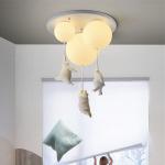 Modern LED balloon Ceiling Lights Warm Cartoon Bear Ceiling lamp Kids room