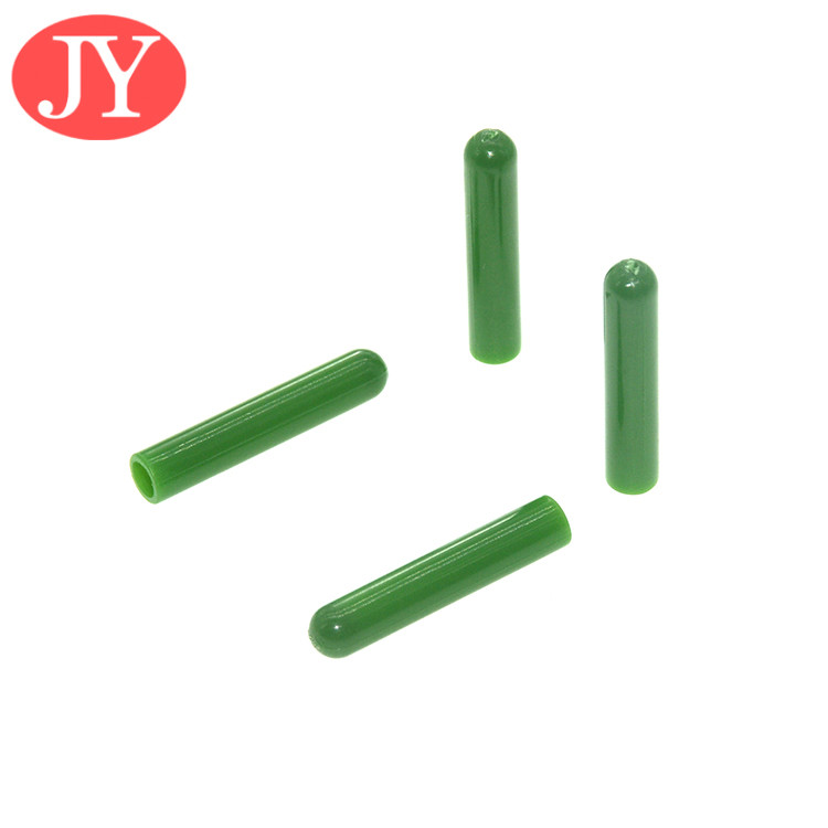 BBP FREE Jiayanag aglet plastic tipping 3.2mm OD do color as pantone card numbe plastic tipping end cap plastic end cap