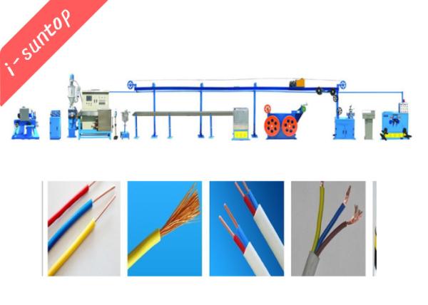 Buy cheap PVC Housing Wire Extrusion Machine For 1.5 / 2.5mm Square from wholesalers