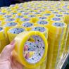 Buy cheap Transparent Yellowish BOPP Adhesive Packing Tape Thickness 52μ from wholesalers