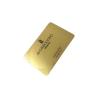 Buy cheap High End Custom Logo Durable Original Brass CR80 Metal Business Cards from wholesalers