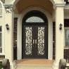 Buy cheap Casting Iron Double Door Anti-theft Entrance Doors Square House Safety Gate Modern Large from wholesalers