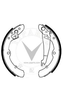 Buy cheap Audi Rear Brake Shoes Replacement Long Lasting For Easy Installation 431 698 525 X from wholesalers