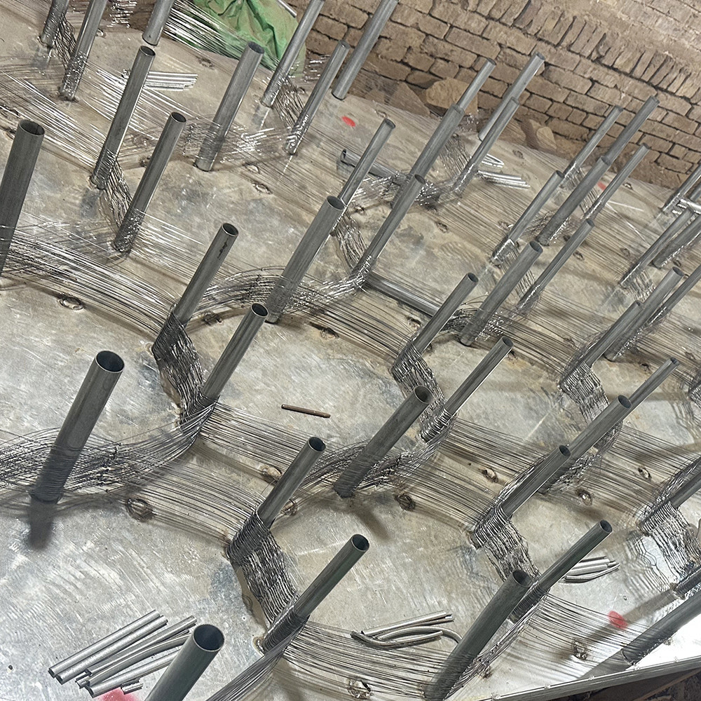 Hot Sale Tank Barriers Mesh Steel Wire Mesh Trap Netting Russia