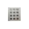 Buy cheap USB Braille Symbol Metal Keypad Panel Mount With 4 x 3 Keys / Metal Dots from wholesalers