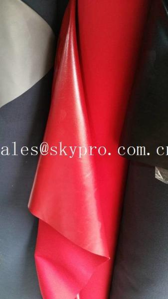 Buy cheap Waterproof HIgh Light Solid Color 100% PU Synthetic Leather Easily Clean Abrasion Resistance Artificial PU Leather from wholesalers