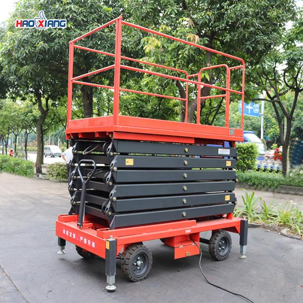 Buy cheap Manoeuvrable Electric Scissor Lift Platform 3000mm-16000mm Lifting Height from wholesalers