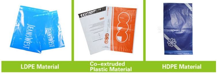 Customized print poly courier bag/self adhesive mailing bag/mailer logo for shipping packing