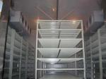 2.0mm Checker Plate Cold Storage Chiller Recessed curved corner meat cold room