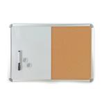 Buy cheap Magnetic white board +cork board from wholesalers