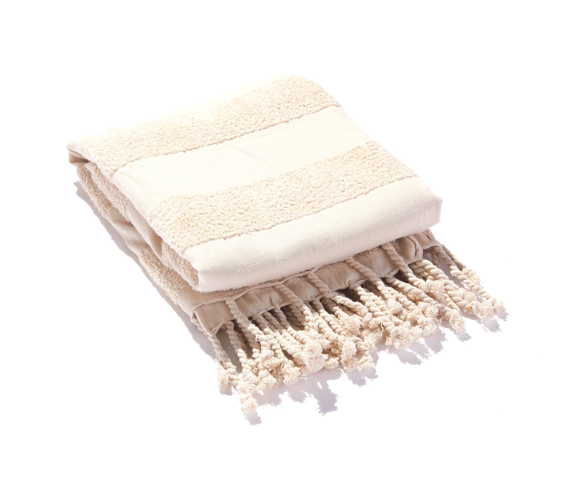Turkish Cotton Round Beach Towel in Customized Color and Size with Personalized Print