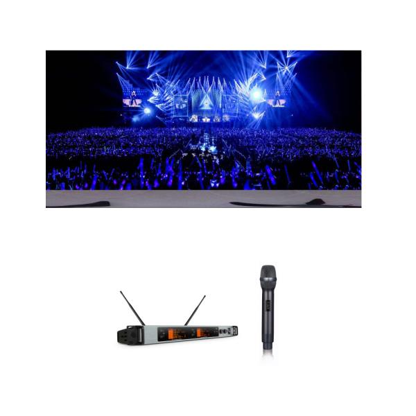 Buy cheap Clear Sound Wireless UHF Microphone For Professional Vocal Concert from wholesalers