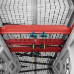 Low Noise Single Girder Overhead Crane Soft Starting / Stopping for Workshop Use