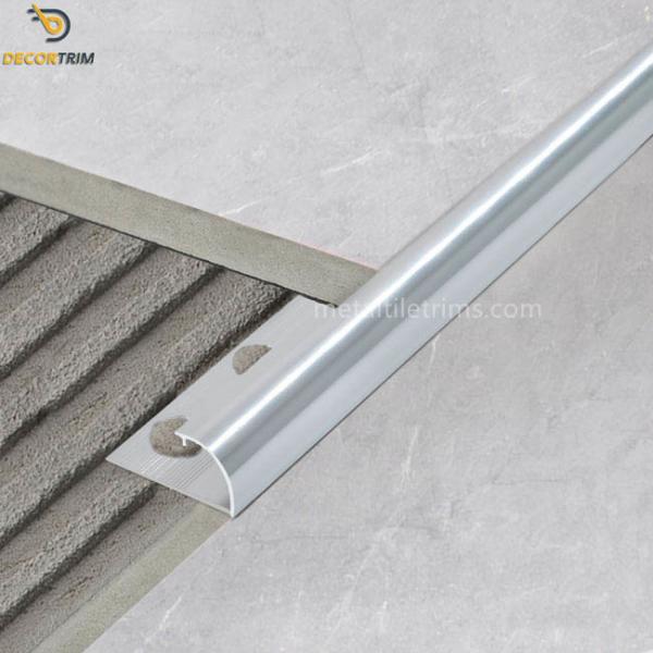 Buy cheap Decorative Chrome Edging Strips For Tiles 12mm Aluminum Alloy 6063 Material from wholesalers