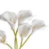 Buy cheap Calla lily artificial flower home dining table decoration, wedding hall flower arrangement and photo props from wholesalers