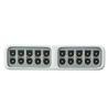 Buy cheap OD6mm 2.2M EKG Trunk Cable Compatible with Mortara Burdick 1600 300 3100 400 6100 800 from wholesalers