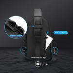 Latest MingLu Mens Sling Chest Bag Mens Travel Sling Bag Customized