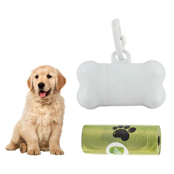 Buy cheap ODM Bone Dog Waste Bag Dispenser PP Poop Bag Holder For Leash from wholesalers