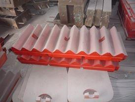 Buy cheap Jaw Crusher Parts high manganese casting JAW WEDGES HEAVY DUTY JAW PLATE from wholesalers