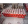 Buy cheap Jaw Crusher Parts high manganese casting JAW WEDGES HEAVY DUTY JAW PLATE from wholesalers