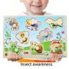 Buy cheap 15cm Traffic 3d Wooden Block Puzzle Toys Montessori Block Set from wholesalers