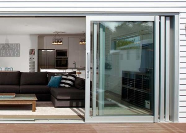 Buy cheap Commercial Aluminium Doors Stacking Sliding Glass Doors With Top Brand Accessory from wholesalers