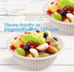 7.5 inch Biodegradable Soup Bowl Disposable Cheap Food Grade Personalized Corn