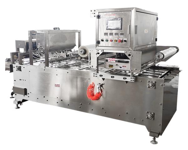Buy cheap 220V/380V Stainless Steel Automatic Food Tray Sealing Machine For Fastfood from wholesalers
