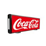 TS16949 P2 2mm Taxi Top LED Display Taxi Top Sign For Automotive Advertising