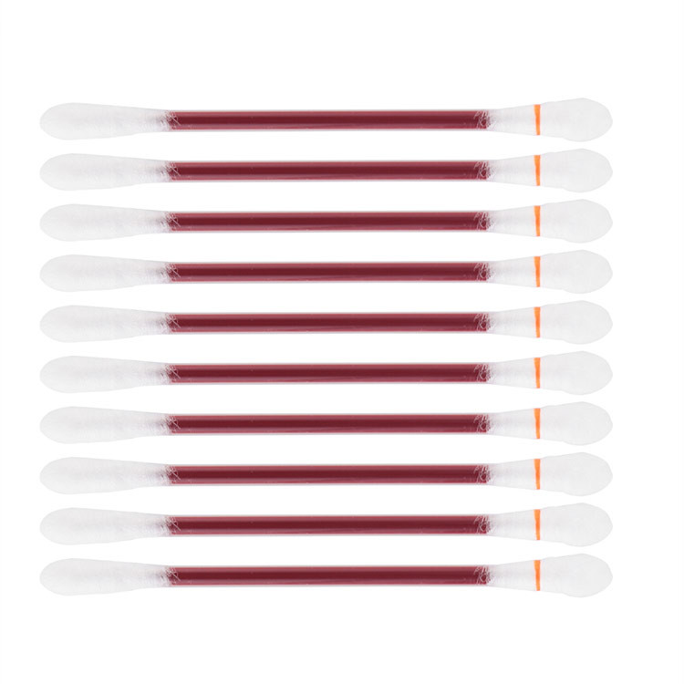ODM Medical Disposable Plastic Pointed Qtips Double Headed Alcohol Cotton Swabs Sticks