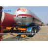 Buy cheap Q345R Q370R Q420R LPG Tanker Semi Truck Gas Tank Semi Trailer 61.9cbm 25T from wholesalers