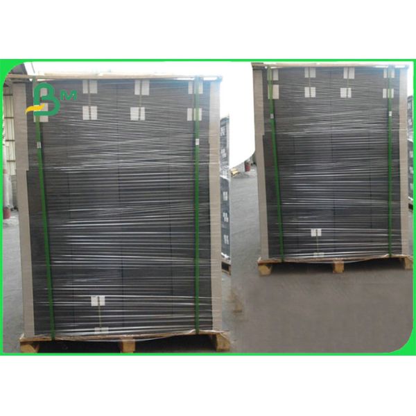 80gsm ~ 500gsm Black Core Paper For Playing Card Good Stiffness 70 x 100cm 