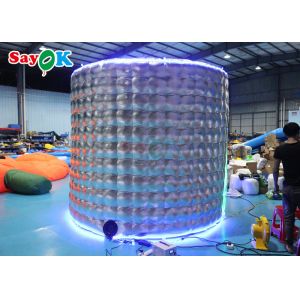 Circular Backdrop 360 Photo Booth Enclosure Inflatable 3x2.7mH