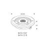 Buy cheap B4TA1257 B4TA1218 12 * 2 W Modern Design LED Fountain Ring Light , LED Waterproof Lights For Fountain from wholesalers