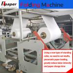 Nonwoven Napkin Paper Embossing Folding Machine Napkin Tissue Paper Making