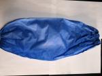 PE Coated Reinforced SMS Medical Arm Sleeves Breathable Blue Color Anti - Liquid