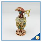 Hot Sale Vase Trinket Box Crystal Hollowed-out Jewelry Box SCJ593