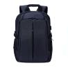 Buy cheap Waterproof Polyester Laptop Bag Backpack With USB Charge Port Black Color from wholesalers