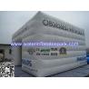 Buy cheap PVC Promotion Inflatable Air Tent 4 Seams Stitching With Logo Printing from wholesalers