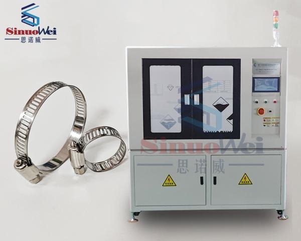 Buy cheap 0.5Mpa To 0.7Mpa Hose Clamp Machine American Type Hose Clips Worm Gear from wholesalers